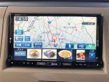 フルセグSDメモリーナビ装備。ドライブ・旅行の前日に地図を調べる必要はもうありません。朝、車に乗ってから行先を入力すれば目的地まで音声で案内してくれます