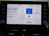 オーディオソースはご覧の通りです。Bluetoothを搭載しています。スマホと連動させると音楽等楽しむことが出来ます。