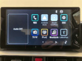 ディスプレイオーディオ搭載車!Bluetooth機能も搭載してますし、フルセグでテレビも見れます。