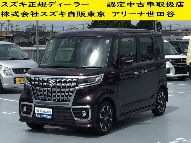 スペーシアカスタム ハイブリッド(HYBRID) XS 3型 ナビ