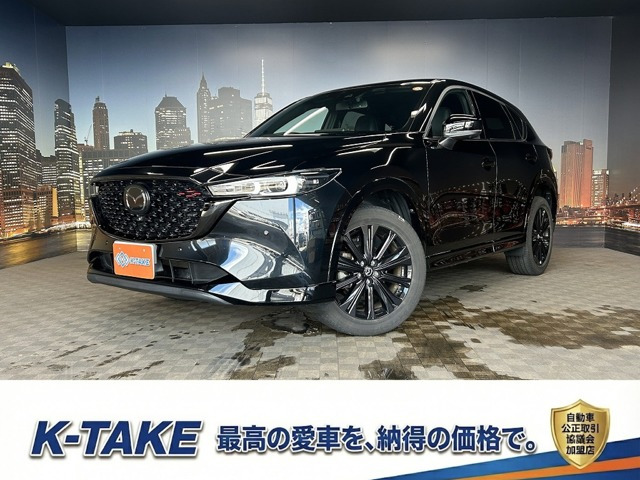 CX-5 2.5 25S スポーツアピアランス 4WD (後期型)(黒革シート)(メーカーナビ)(アラ