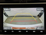 バックモニターで、後方を確認しながら安心して駐車することができます。運転初心者も熟練者も必須の機能ですよ!