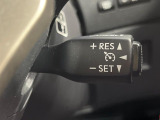 【クルーズコントロール】高速道路もラクラク走行。アクセルを離しても一定速度で走行ができ、長距離運転時の負担を軽減!加速・減速も簡単なスイッチ操作で調整できます。