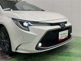 LEDヘッドランプで夜間も視界良好