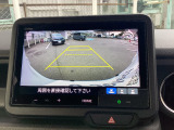 3つの視点切替が可能なバックカメラ付き!