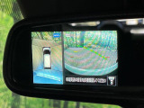 【アラウンドビューモニター】専用のカメラにより、上から見下ろしたような視点で360度クルマの周囲を確認することができます☆死角部分も確認しやすく、狭い場所での切り返しや駐車もスムーズに行えます。
