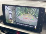 【パノラミックビューモニター】専用のカメラにより、上から見下ろしたような視点で360度クルマの周囲を確認することができます☆死角部分も確認しやすく、狭い場所での切り返しや駐車もスムーズに行えます。