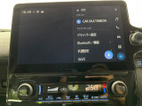 【10.5インチ ディスプレイオーディオ】大画面のディスプレイはAppleCarPlayやAndroidAutoが利用可能。大きな画面でスマホナビアプリ等が利用いただけます♪