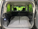 普段のお買い物や通勤、送迎等に十分な荷室スペースを確保しております。セカンドシートを倒すと、大きな荷物の積載も可能です♪