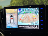 【アラウンドビューモニター】専用のカメラにより、上から見下ろしたような視点で360度クルマの周囲を確認することができます☆死角部分も確認しやすく、狭い場所での切り返しや駐車もスムーズに行えます。