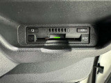 ETC車載器付きです。高速道路の料金所もスムーズに通過できます。