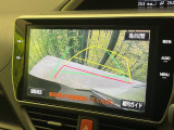 【バックカメラ】駐車時に後方がリアルタイム映像で確認できます。大型商業施設や立体駐車場での駐車時や、夜間のバック時に大活躍!運転スキルに関わらず、今や必須となった装備のひとつです!