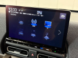 ホンダ純正ナビ付き!ラジオ、テレビ、CD、DVD、豊富な機能が充実しています。