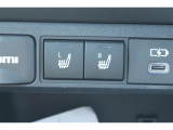 運転席と助手席にシートヒーターが付いています。