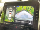 【アラウンドビューモニター】専用のカメラにより、上から見下ろしたような視点で360度クルマの周囲を確認することができます☆縦列駐車や幅寄せ時に活躍してくれます♪