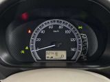 シンプルで見やすい大型メーター!