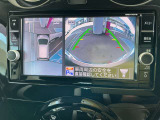 アラウンドビューは4方のカメラで真上から車を見たようにモニタで確認ができる日産自慢の装備です。周辺の安全確認、小さなお子様や障害物も確認できるので、駐車のしやすさだけでなく、事故防止にも役立ちます♪