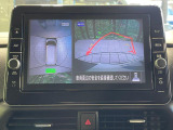 【アラウンドビューモニター】専用のカメラにより、上から見下ろしたような視点で360度クルマの周囲を確認することができます☆死角部分も確認しやすく、狭い場所での切り返しや駐車もスムーズに行えます。