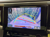 【バックカメラ】駐車時に後方がリアルタイム映像で確認できます。大型商業施設や立体駐車場での駐車時や、夜間のバック時に大活躍!運転スキルに関わらず、今や必須となった装備のひとつです!
