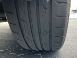 後ろのタイヤの状態です。