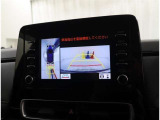 ガイドラインも表示されるバックカメラが付いているので、車庫入れが苦手という方も安心です♪