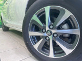 【純正15インチアルミホイール】外観にマッチした純正アルミホイールを装着しております。各種社外アルミホイールや、スタッドレスタイヤも取扱いしております。是非ご相談ください♪
