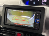 駐車時に便利なバックカメラ付き!苦手なバック駐車も自信が持てますね♪