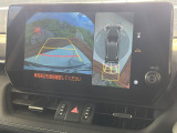 【パノラミックビューモニター】専用のカメラにより、上から見下ろしたような視点で360度クルマの周囲を確認することができます☆死角部分も確認しやすく、狭い場所での切り返しや駐車もスムーズに行えます。