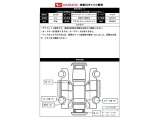 出庫時の車両状態シートです。写真に写りきらない凹み等を確認できます。