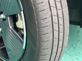 前のタイヤの状態です。