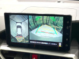 【パノラミックビューモニター】専用のカメラにより、上から見下ろしたような視点で360度クルマの周囲を確認することができます☆死角部分も確認しやすく、狭い場所での切り返しや駐車もスムーズに行えます。