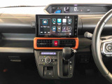 温度を設定すれば、自動で車内の温度管理をしてくれる優れものです♪ATミッションで運転楽々