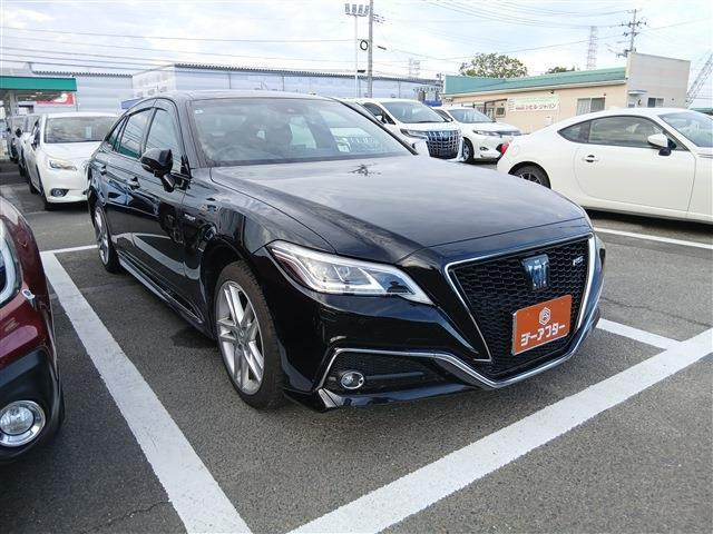 クラウン ハイブリッド 2.5 RS Four 4WD 禁煙車 サンルーフ 純正8インチナビ