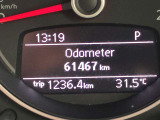 ODOメーターです。新車からの走行距離になります。