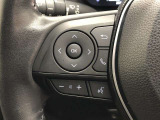 【ステアリングスイッチ】左です。ハンドルから手を離さず、運転に集中したまま手元でオーディオ操作等ができます。