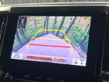 【バックカメラ】駐車時に後方がリアルタイム映像で確認できます。大型商業施設や立体駐車場での駐車時や、夜間のバック時に大活躍!運転スキルに関わらず、今や必須となった装備のひとつです!