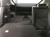 広々としたラゲージスペースを備えています。大きなものや長さのある荷物もしっかりと積み込めます。
