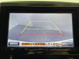 【バックモニター】後ろのカメラの映像がモニターに映し出されるので、後方の見えない死角や、障害物との距離感などもしっかり安全確認することができます!