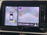 【アラウンドビューモニター】車を上から見下ろしているかのような映像で周囲の状況がひと目で確認、狭い駐車場に駐車するときも安心です♪♪障害物などがあると警告音がなりますので安心して駐車が出来ます★