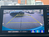 車庫入れ・駐車を安心サポート!バックカメラ装備です。