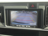 バックカメラで駐車支援もばっちりです。