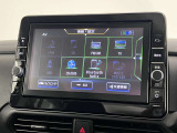 日産オリジナルナビゲーションシステム。TV・CD・DVD再生・Bluetooth接続可能です。