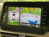 【アラウンドビューモニター】専用のカメラにより、上から見下ろしたような視点で360度クルマの周囲を確認することができます☆死角部分も確認しやすく、狭い場所での切り返しや駐車もスムーズに行えます。
