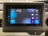 オーディオはディスプレイ・オーデイオ(社外品)を搭載しています。CD再生の他に、Bluetoothオーディオ機能などを使って、外部入力から音楽なども楽しめます。