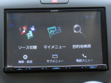 メモリーナビ搭載です。知らない道も安心ですね!