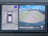 アラウンドビューモニター  ひと目で全方位が確認できます!狭い場所での切り返しや駐車もスムーズに行えます!