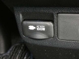 ノートパソコンなど家庭用電源の電化製品が100Wまで使用できます。