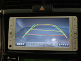 バックガイドモニターで、後方を確認しながら安心して駐車することができます。運転初心者も熟練者も必須の機能ですよ!