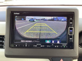 バックカメラ装備で後方駐車も楽々です。