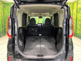 普段のお買い物や通勤、送迎等に十分な荷室スペースを確保しております。セカンドシートを倒すと、大きな荷物の積載も可能です♪